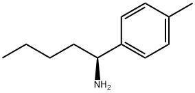 (1S)-1-(4-METHYLPHENYL)PENTYLAMINE Struktur