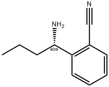 2-((1S)-1-AMINOBUTYL)BENZENECARBONITRILE Struktur