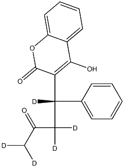 華法林-D5-(S) 結構式
