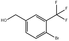 (4-BROMO-3-TRIFLUOROMETHYL-PHENYL)-METHANOL Structure