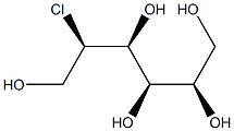 2-CHLORO-2-DEOXY-D-MANNITOL Struktur
