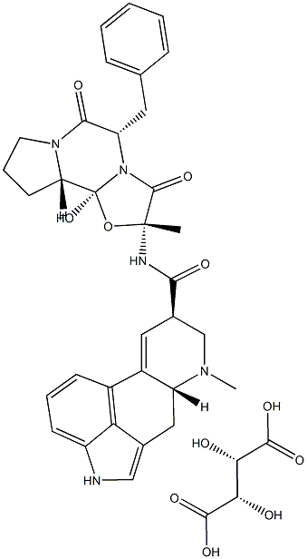 ERGOTAMINE D-TARTRATE Structure