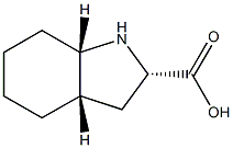 (2S,3AS,7AS)-OCTAHYDROINDOLE-2-CARBOXYLIC ACID Struktur