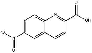 6-NITROQUINOLINE-2-CARBOXYLIC ACID 結(jié)構(gòu)式