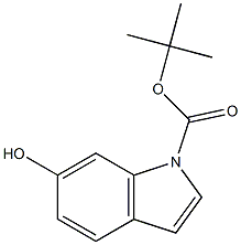 N-BOC-6-羥基吲哚 結(jié)構(gòu)式