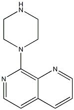 8-PIPERAZIN-1-YL-[1,7]NAPHTHYRIDINE Struktur