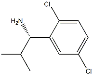 (1S)-1-(2,5-DICHLOROPHENYL)-2-METHYLPROPYLAMINE Struktur