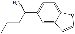 (1S)-1-BENZO[B]FURAN-5-YLBUTYLAMINE Struktur