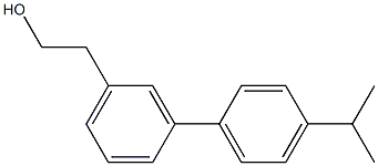 3-(4-ISOPROPYLPHENYL)PHENETHYL ALCOHOL Struktur