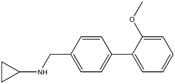 (1R)CYCLOPROPYL[4-(2-METHOXYPHENYL)PHENYL]METHYLAMINE Struktur