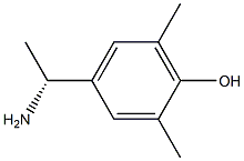 4-((1R)-1-AMINOETHYL)-2,6-DIMETHYLPHENOL Struktur