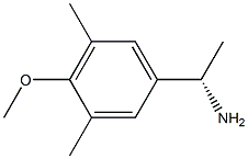 (1S)-1-(4-METHOXY-3,5-DIMETHYLPHENYL)ETHYLAMINE Struktur