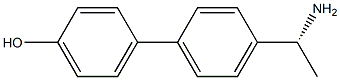 4-[4-((1R)-1-AMINOETHYL)PHENYL]PHENOL Struktur