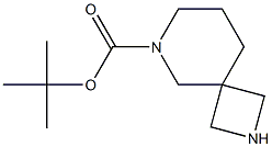 TERT-BUTYL 2,6-DIAZASPIRO[3.5]NONANE-6-CARBOXYLATE Struktur