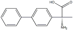 (2R)-2-AMINO-2-(4-PHENYLPHENYL)PROPANOIC ACID Struktur