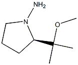 (R)-1-AMINO-2-(DIMETHYLMETHOXYMETHYL)PYRROLIDINE Struktur