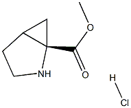 METHYL (1S)-2-AZABICYCLO[3.1.0]HEXANE-1-CARBOXYLATE HYDROCHLORIDE Structure