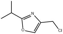 4-CHLOROMETHYL-2-ISOPROPYLOXAZOLE Structure