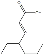 4-ETHYL-2-HEPTENOIC ACID Struktur