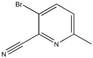 3-溴-6-甲基-2-氰基吡啶 結(jié)構(gòu)式
