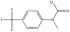 N-(4-TRIFLUOROMETHYL-PHENYL)-N-METHYL-CARBAMOYLCHLORIDE Structure