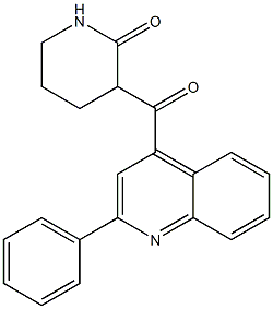 3-(2-PHENYL-QUINOLINE-4-CARBONYL)-PIPERIDIN-2-ONE price.