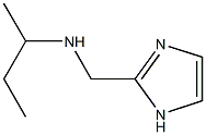 SEC-BUTYL-(1H-IMIDAZOL-2-YLMETHYL)-AMINE Struktur
