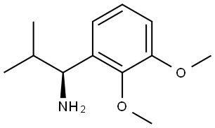 (1S)-1-(2,3-DIMETHOXYPHENYL)-2-METHYLPROPYLAMINE Struktur