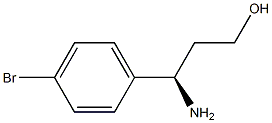 (R)-3-AMINO-3-(4-BROMO-PHENYL)-PROPAN-1-OL Struktur