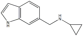 (1R)CYCLOPROPYLINDOL-6-YLMETHYLAMINE Struktur