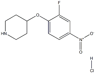 4-(2-FLUORO-4-NITROPHENOXY)PIPERIDINE HYDROCHLORIDE price.