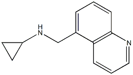 (1S)CYCLOPROPYL-5-QUINOLYLMETHYLAMINE Struktur