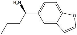 (1R)-1-BENZO[B]FURAN-5-YLBUTYLAMINE Struktur