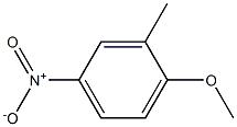 2-METHOXY-5-NITRO TOLUENE Struktur