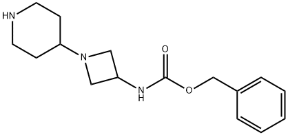 (1-PIPERIDIN-4-YL-AZETIDIN-3-YL)-CARBAMIC ACID BENZYL ESTER Structure