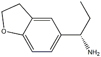 (1S)-1-(2,3-DIHYDROBENZO[B]FURAN-5-YL)PROPYLAMINE Struktur