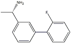 (1S)-1-[3-(2-FLUOROPHENYL)PHENYL]ETHYLAMINE Struktur