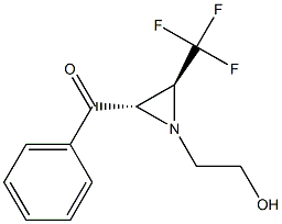 TRANS-2-BENZOYL-1-(2-HYDROXYETHYL)-3-(TRIFLUOROMETHYL)AZIRIDINE