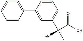 (2S)-2-AMINO-2-(3-PHENYLPHENYL)PROPANOIC ACID Struktur