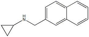 (1S)CYCLOPROPYL-2-NAPHTHYLMETHYLAMINE Struktur