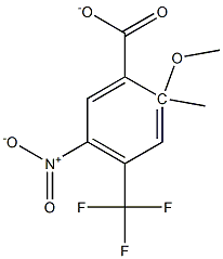 2-METHOXY-4-TRIFLUOROMETHYL-5-NITRO METHYLBENZOATE Structure
