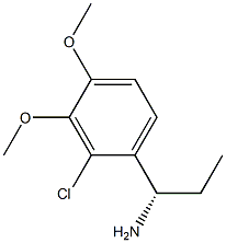(1S)-1-(2-CHLORO-3,4-DIMETHOXYPHENYL)PROPYLAMINE Struktur
