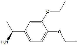 (1S)-1-(3,4-DIETHOXYPHENYL)ETHYLAMINE Struktur