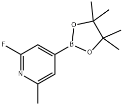 2-FLUORO-6-METHYLPYRIDINE-4-BORONICACIDPINACOL????