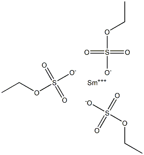 SAMARIUM ETHYLSULFATE Struktur