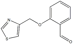 2-(1,3-THIAZOL-4-YLMETHOXY)BENZALDEHYDE Struktur