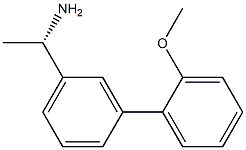 (1S)-1-[3-(2-METHOXYPHENYL)PHENYL]ETHYLAMINE Struktur