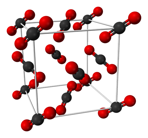 carbon-dioxide crystal structure