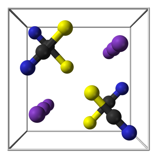 potassium-thiocyanate crystal structure