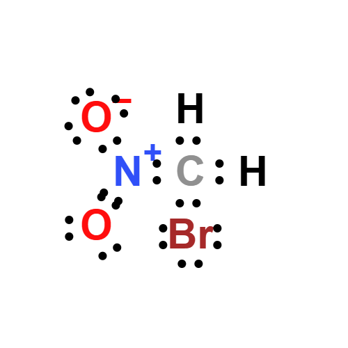 ch2brno2 lewis structure